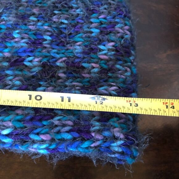 MixIt Thick Cozy Crochet Knit Multicolor Infinity Scarf - Picture 3 of 4